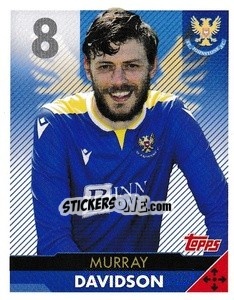 Cromo Murray Davidson - Scottish Professional Football League 2021-2022 - Topps