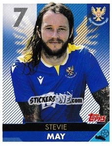 Sticker Stevie May - Scottish Professional Football League 2021-2022 - Topps