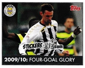 Figurina 2009/10 Four-Goal Glory - Scottish Professional Football League 2021-2022 n. 219 - Topps