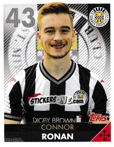 Sticker Connor Ronan - Scottish Professional Football League 2021-2022 - Topps