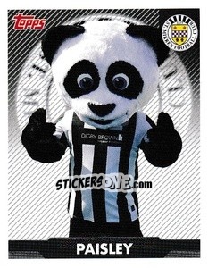 Figurina Paisley - Mascot - Scottish Professional Football League 2021-2022 n. 229 - Topps