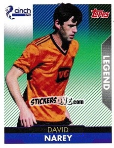 Sticker David Narey (Dundee United) - Scottish Professional Football League 2021-2022 - Topps