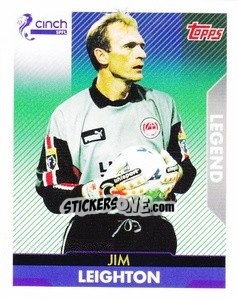 Cromo Jim Leighton (Aberdeen) - Scottish Professional Football League 2021-2022 - Topps