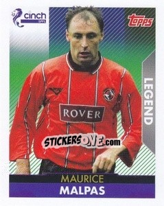 Cromo Maurice Malpas (Dundee United) - Scottish Professional Football League 2021-2022 - Topps