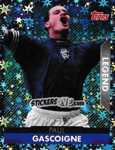 Sticker Paul Gascoigne (Rangers) - Scottish Professional Football League 2021-2022 n. 247 - Topps