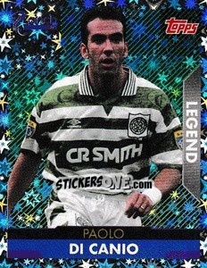 Sticker Paulo Di Canio (Celtic) - Scottish Professional Football League 2021-2022 - Topps