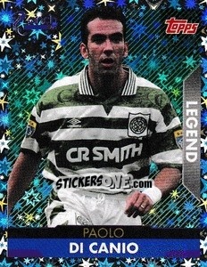 Sticker Paulo Di Canio (Celtic) - Scottish Professional Football League 2021-2022 n. 249 - Topps