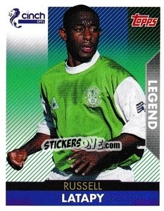Cromo Russell Latapy (Celtic) - Scottish Professional Football League 2021-2022 - Topps