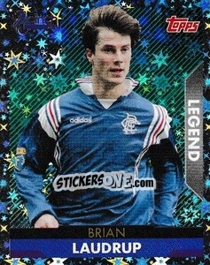 Cromo Brian Laudrup (Rangers) - Scottish Professional Football League 2021-2022 - Topps
