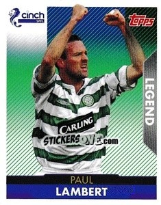 Cromo Paul Lambert (Celtic) - Scottish Professional Football League 2021-2022 n. 252 - Topps
