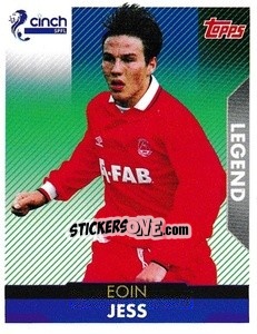 Cromo Eoin Jess (Aberdeen) - Scottish Professional Football League 2021-2022 - Topps