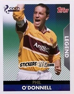 Sticker Phil O'Donnell (Motherwell) - Scottish Professional Football League 2021-2022 n. 257 - Topps