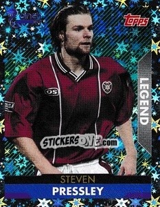 Sticker Steven Pressley (Heart of Midlothian) - Scottish Professional Football League 2021-2022 - Topps