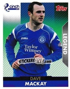 Sticker Dave Mackay (St.Johnstone) - Scottish Professional Football League 2021-2022 - Topps