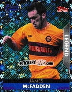Sticker James McFadden (Motherwell) - Scottish Professional Football League 2021-2022 - Topps