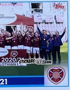 Figurina Heart of Midlothian - Champions 2020-21