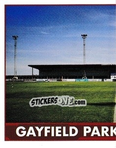Cromo Gayfield Park - Scottish Professional Football League 2021-2022 - Topps