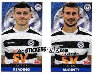Sticker Patrick Reading / Sean McGinty - Scottish Professional Football League 2021-2022 - Topps