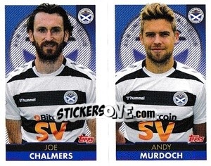 Sticker Joe Chalmers / Andy Murdoch - Scottish Professional Football League 2021-2022 - Topps