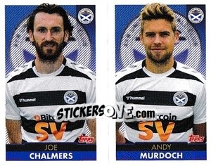 Sticker Joe Chalmers / Andy Murdoch - Scottish Professional Football League 2021-2022 n. 286 - Topps