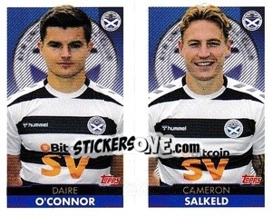 Cromo Daire O'Connor / Cameron Salkeld - Scottish Professional Football League 2021-2022 - Topps