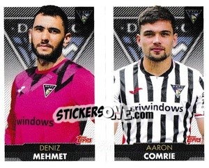 Sticker Deniz Mehmet / Aaron Comrie - Scottish Professional Football League 2021-2022 - Topps