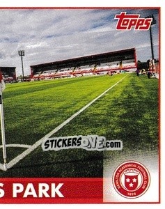 Cromo New Douglas Park - Scottish Professional Football League 2021-2022 - Topps