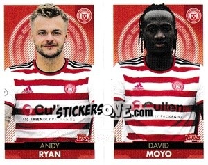 Sticker Andy Ryan / David Moyo - Scottish Professional Football League 2021-2022 n. 315 - Topps