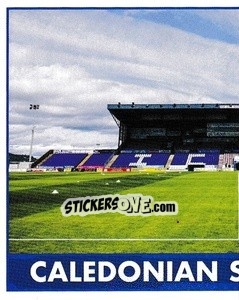 Cromo Caledonian Stadium - Scottish Professional Football League 2021-2022 - Topps