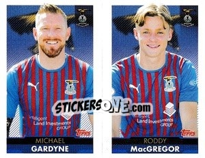 Sticker Michael Gardyne / Roddy MacGregor - Scottish Professional Football League 2021-2022 n. 322 - Topps