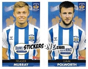 Cromo Fraser Murray / Liam Polworth - Scottish Professional Football League 2021-2022 - Topps