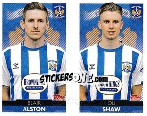 Figurina Blair Alston / Oli Shaw - Scottish Professional Football League 2021-2022 - Topps