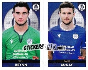 Figurina Sol Brynn / Paul McKay - Scottish Professional Football League 2021-2022 - Topps