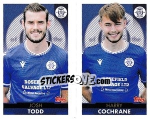 Sticker Josh Todd / Harry Cochrane - Scottish Professional Football League 2021-2022 n. 348 - Topps