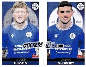 Sticker Wullie Gibson / Calvin McGrory