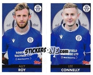Figurina Ally Roy / Lee Connelly - Scottish Professional Football League 2021-2022 - Topps