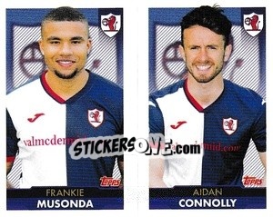 Sticker Frankie Musonda / Aidan Connolly - Scottish Professional Football League 2021-2022 n. 357 - Topps