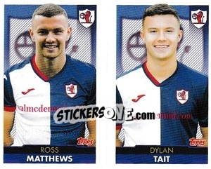 Sticker Ross Matthews / Dylan Tait - Scottish Professional Football League 2021-2022 - Topps