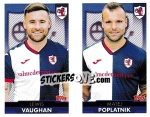 Cromo Lewis Vaughan / Matej Poplatnik - Scottish Professional Football League 2021-2022 - Topps