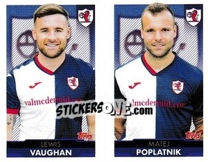 Figurina Lewis Vaughan / Matej Poplatnik - Scottish Professional Football League 2021-2022 - Topps