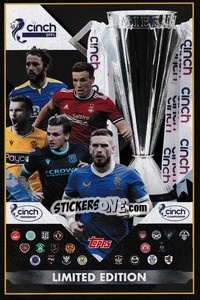 Figurina Sticker Tin A Giant - Scottish Professional Football League 2021-2022 - Topps