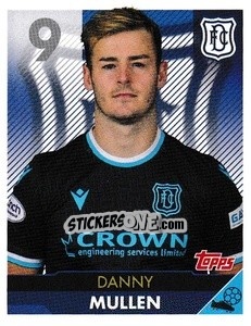 Sticker Danny Mullen - Scottish Professional Football League 2021-2022 - Topps