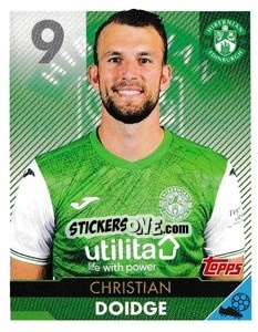 Sticker Chrsitian Doidge - Scottish Professional Football League 2021-2022 - Topps