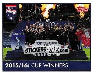 Cromo 2015/16 Cup Winners - Scottish Professional Football League 2021-2022 - Topps