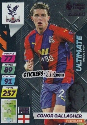 Cromo Connor Gallagher - English Premier League 2021-2022. Adrenalyn XL Plus n. 3 - Panini
