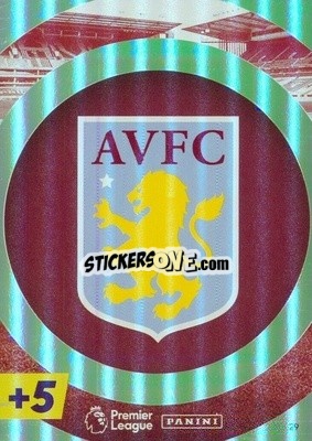 Sticker Aston Villa - English Premier League 2021-2022. Adrenalyn XL Plus - Panini