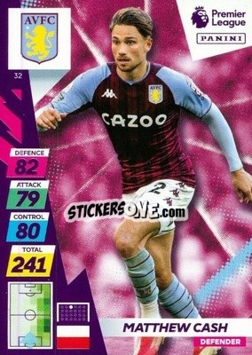 Cromo Matthew Cash - English Premier League 2021-2022. Adrenalyn XL Plus - Panini