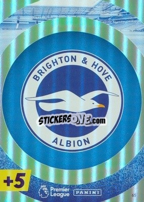 Figurina Brighton & Hove Albion - English Premier League 2021-2022. Adrenalyn XL Plus - Panini