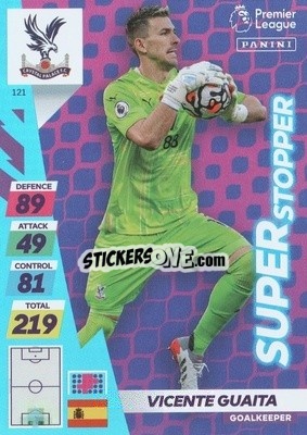 Figurina Vicente Guaita - English Premier League 2021-2022. Adrenalyn XL Plus - Panini