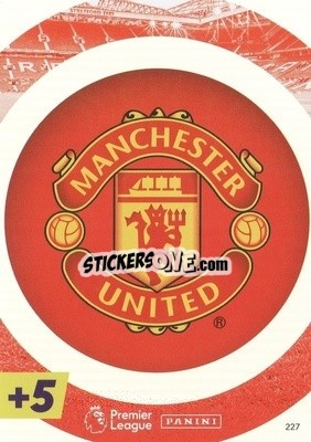 Sticker Manchester United - English Premier League 2021-2022. Adrenalyn XL Plus - Panini